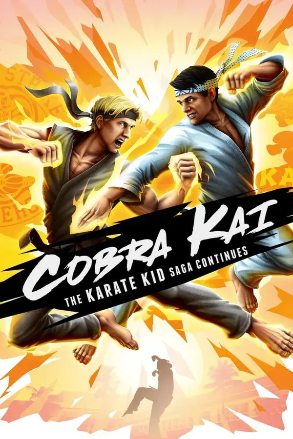 Cobra Kai: The Karate Kid Saga Continues cover art
