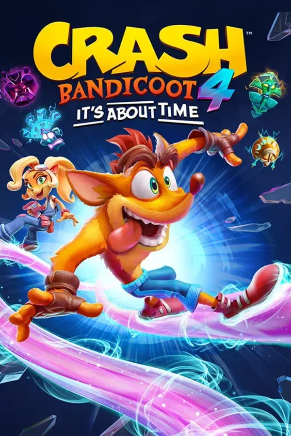 Crash Bandicoot 4: It's About Time cover art
