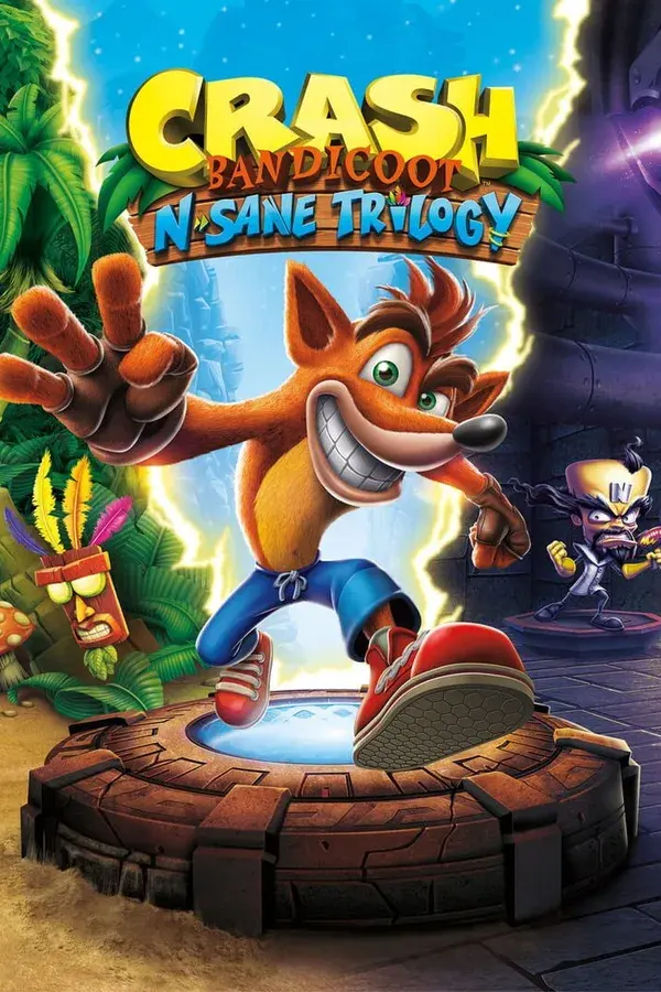 Crash Bandicoot N. Sane Trilogy cover art