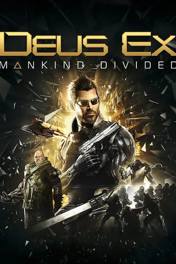 Deus Ex: Mankind Divided cover art
