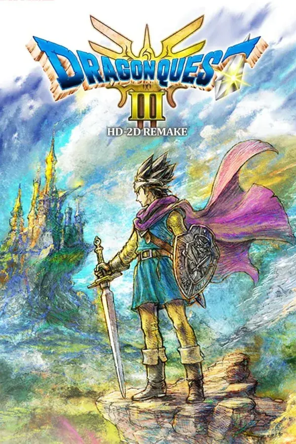 Dragon Quest III HD-2D Remake cover art