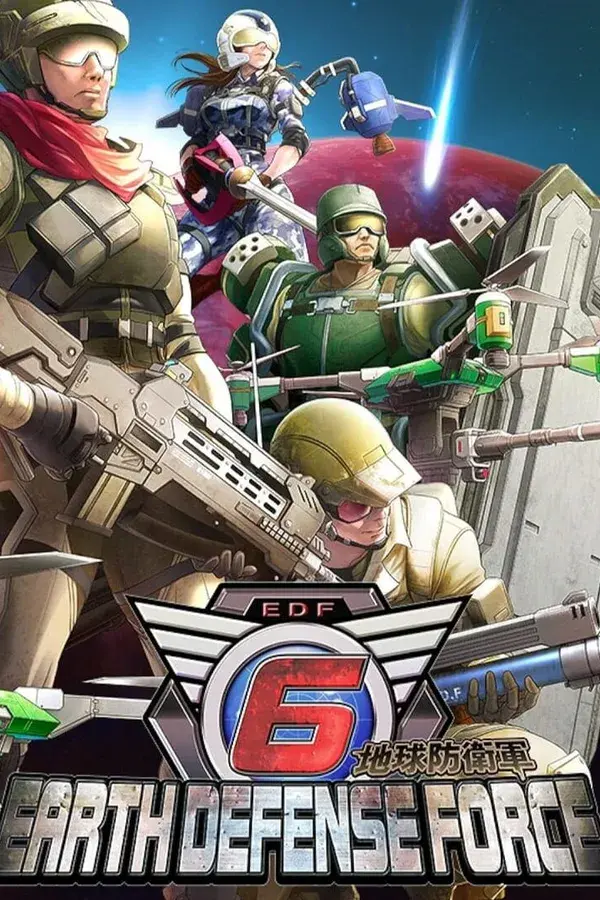 Earth Defense Force 6 cover art
