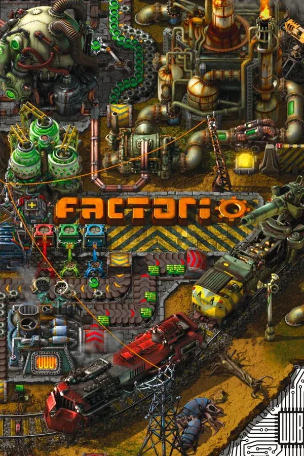 Factorio cover art