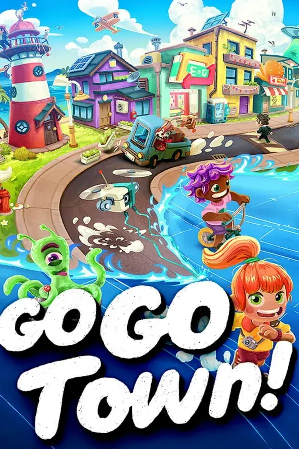 Go-Go Town! cover art