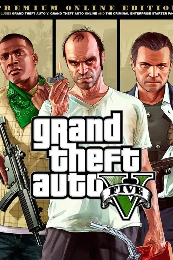 Grand Theft Auto V: Premium Online Edition cover art
