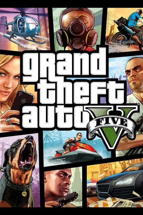 Grand Theft Auto V cover art
