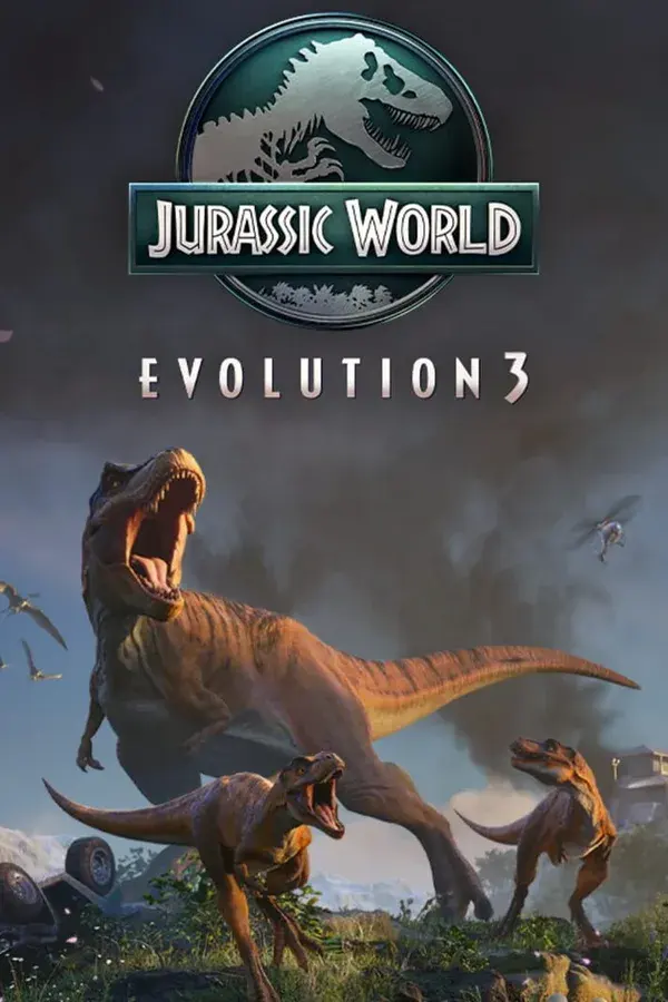Jurassic World Evolution 3 cover art