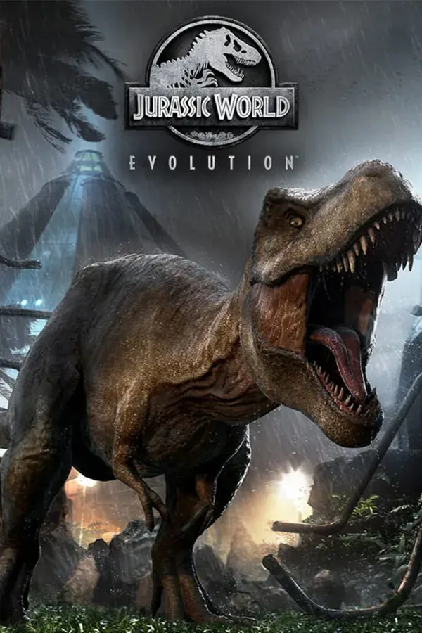 Jurassic World Evolution cover art
