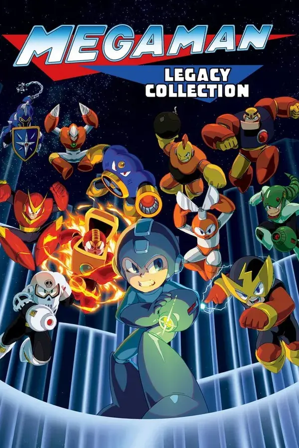Mega Man Legacy Collection cover art