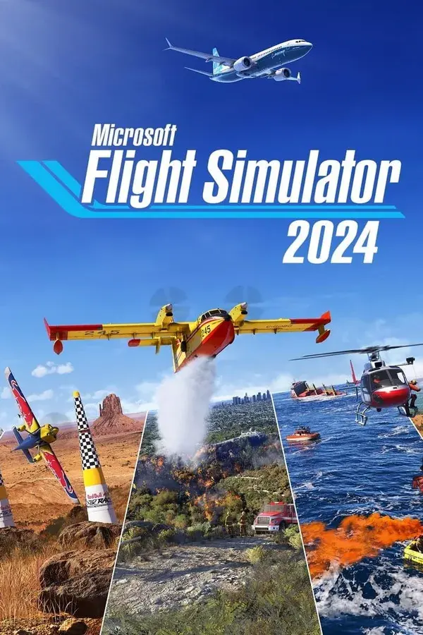Microsoft Flight Simulator 2024 cover art