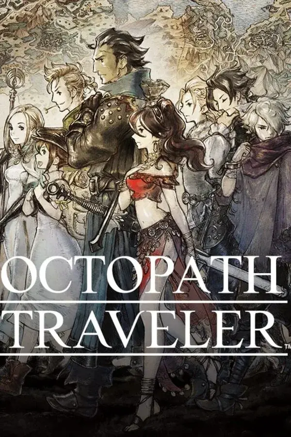 Octopath Traveler cover art