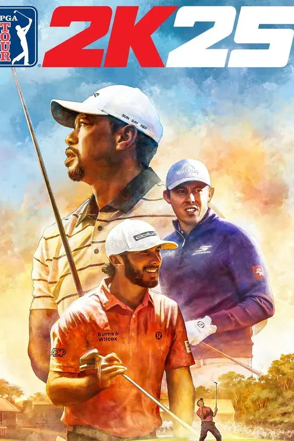 PGA Tour 2K25 cover art