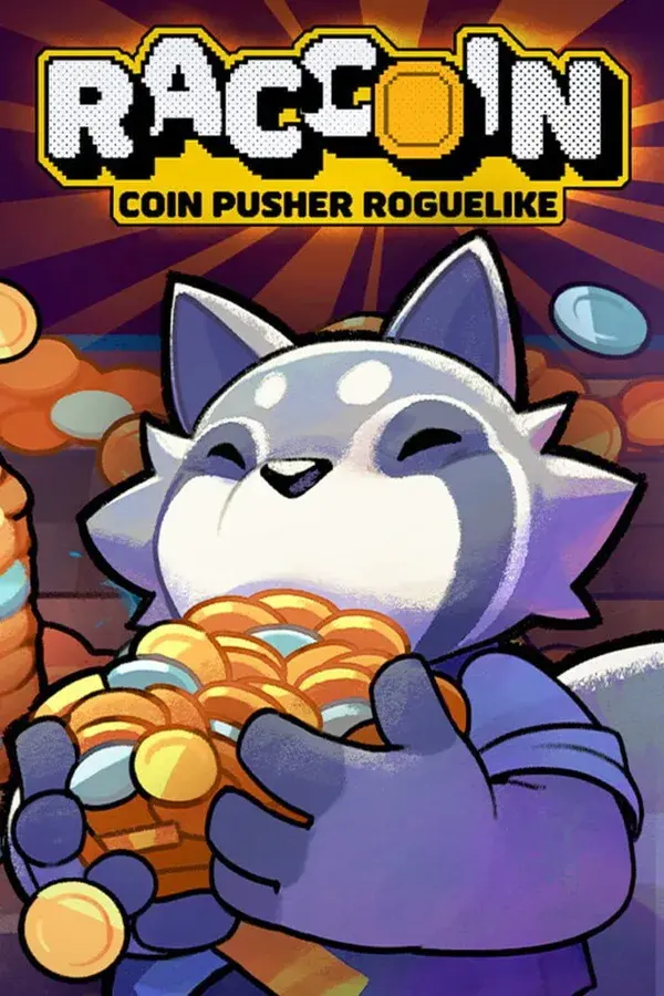 Raccoin: Coin Pusher Roguelike cover art