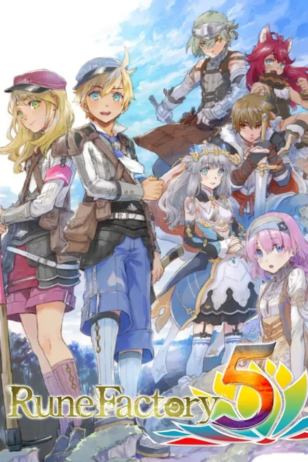 Rune Factory 5 cover art