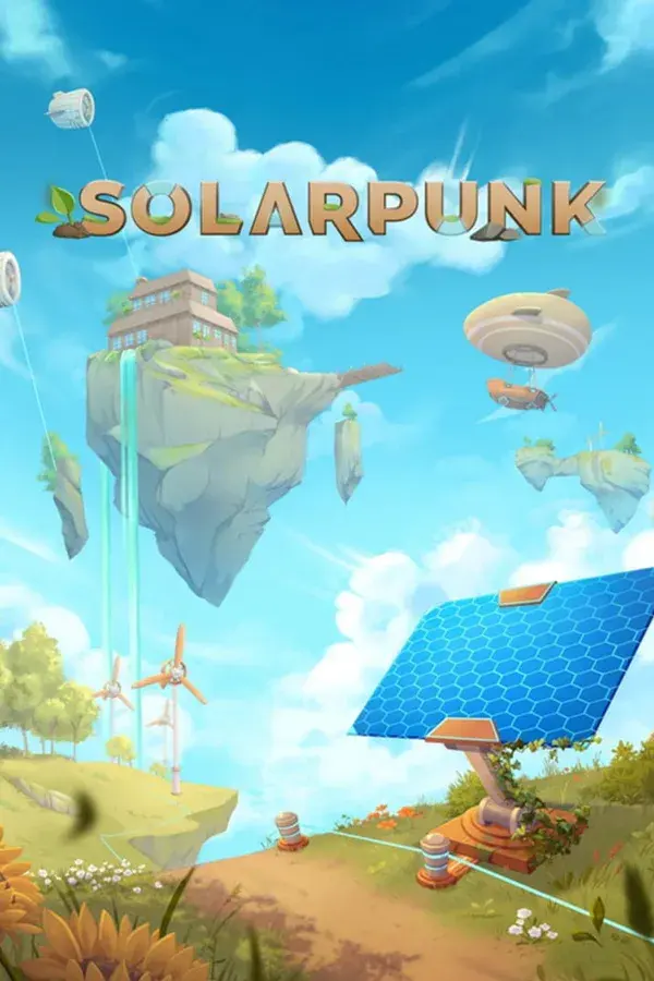 Solarpunk cover art