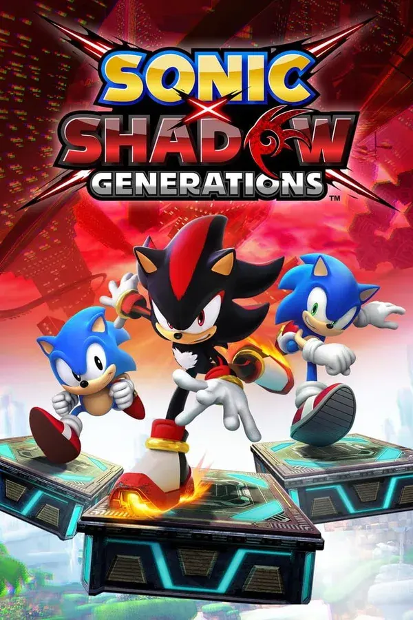 Sonic X Shadow Generations cover art
