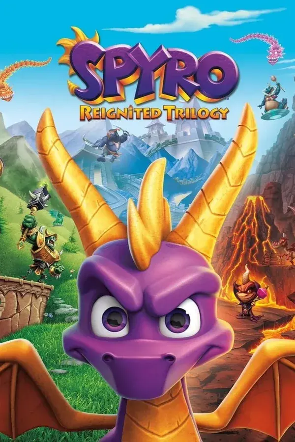 Spyro Reignited Trilogy cover art