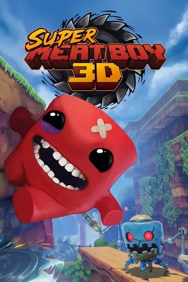 Super Meat Boy 3D cover art