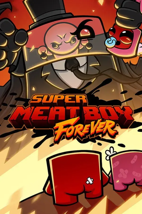 Super Meat Boy Forever cover art