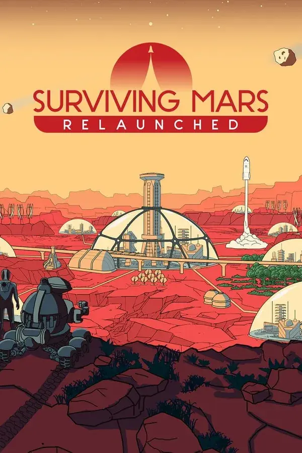 Surviving Mars: Relaunched cover art