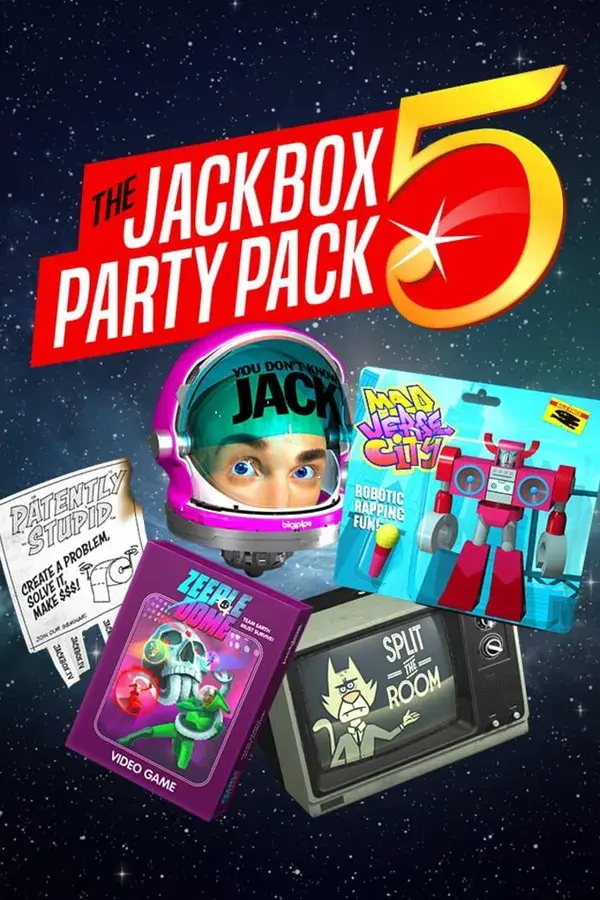 The Jackbox Party Pack 5 cover art