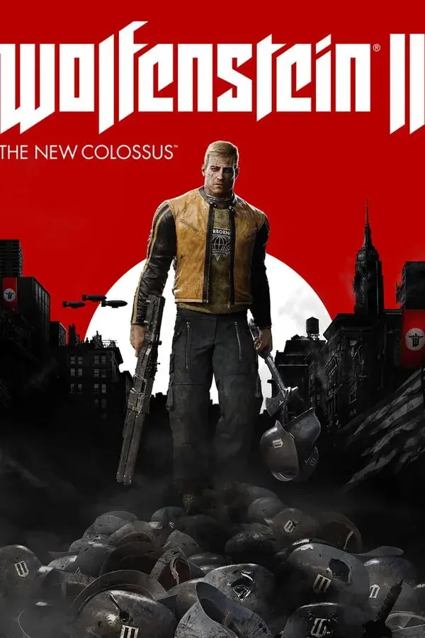 Wolfenstein II: The New Colossus cover art