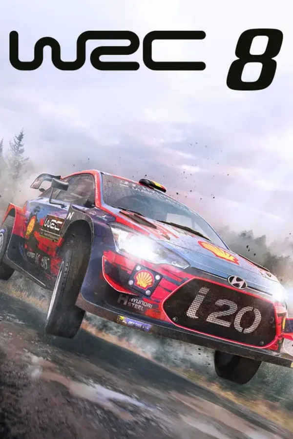 WRC 8 cover art
