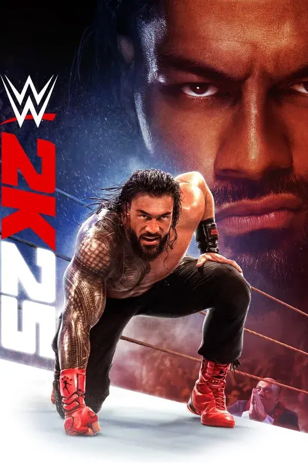 WWE 2K25 cover art