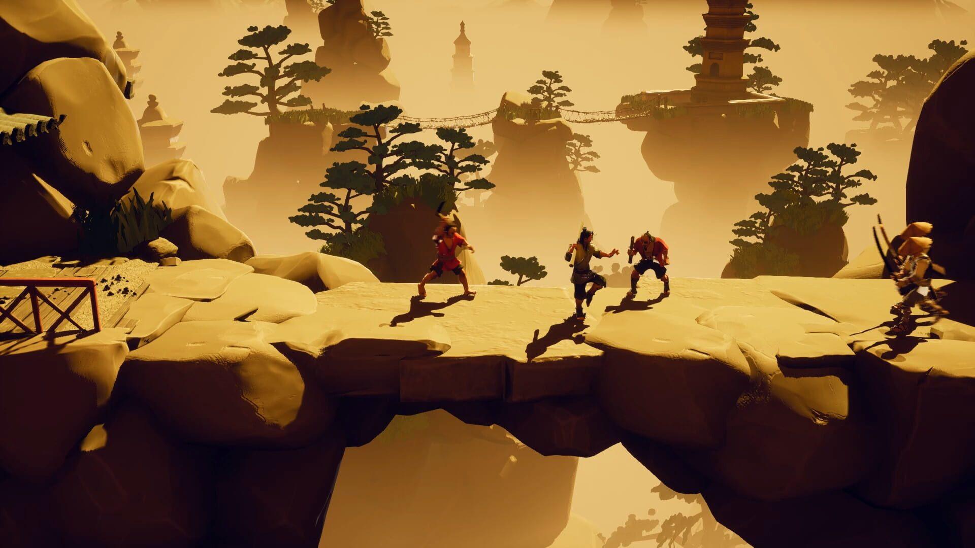 9 Monkeys of Shaolin - świat gry, lokacja
