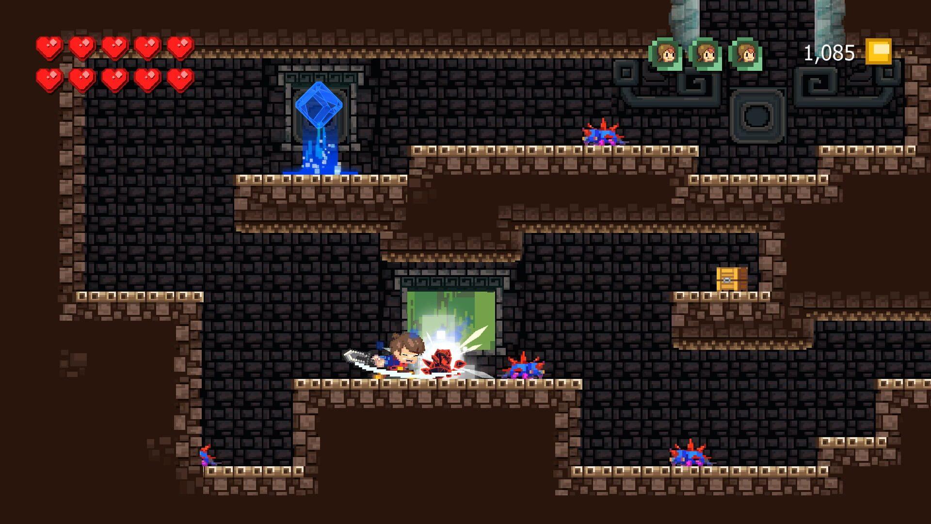 Adventures of Pip - główny screenshot z gry
