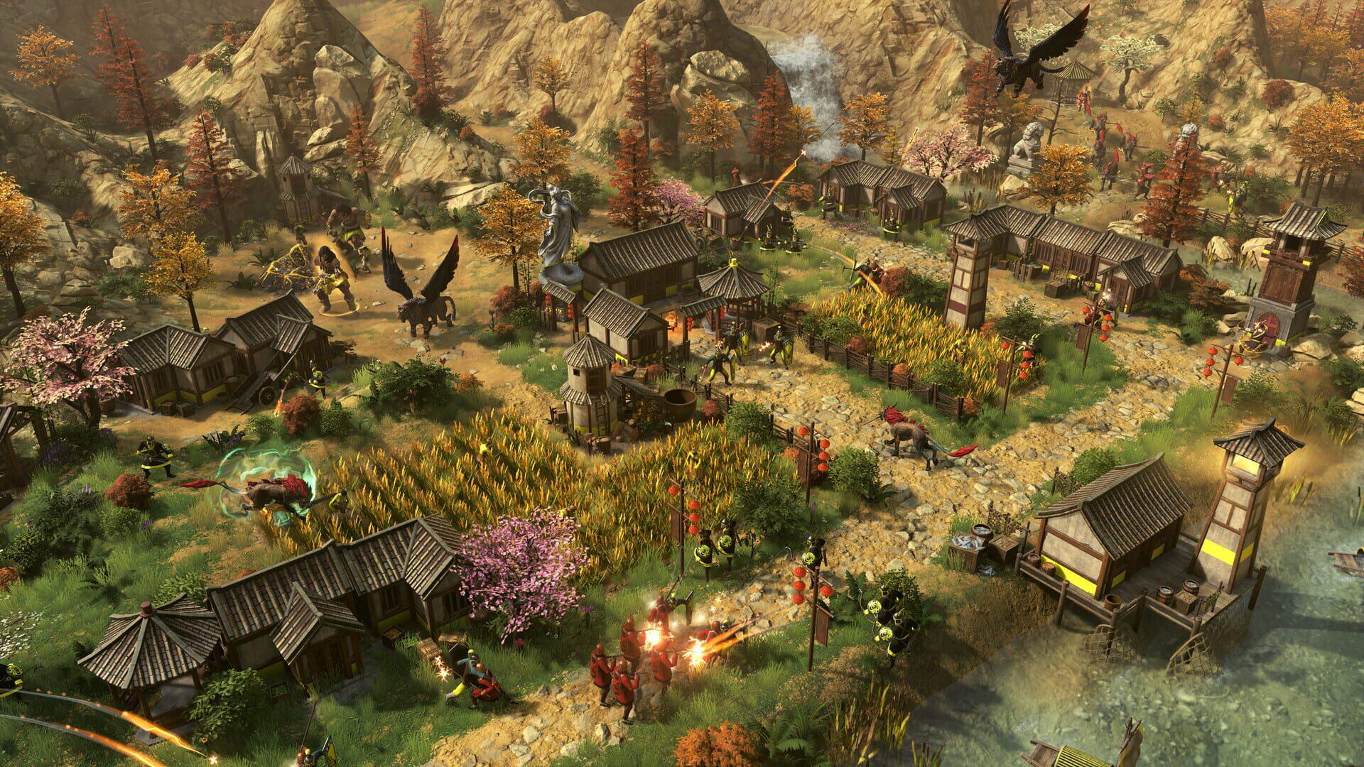 Age of Mythology: Retold - Immortal Pillars - akcja w grze