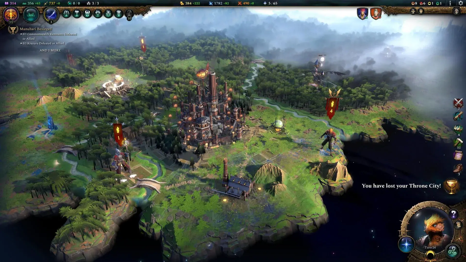 Age of Wonders 4: Starter Edition - główny screenshot z gry