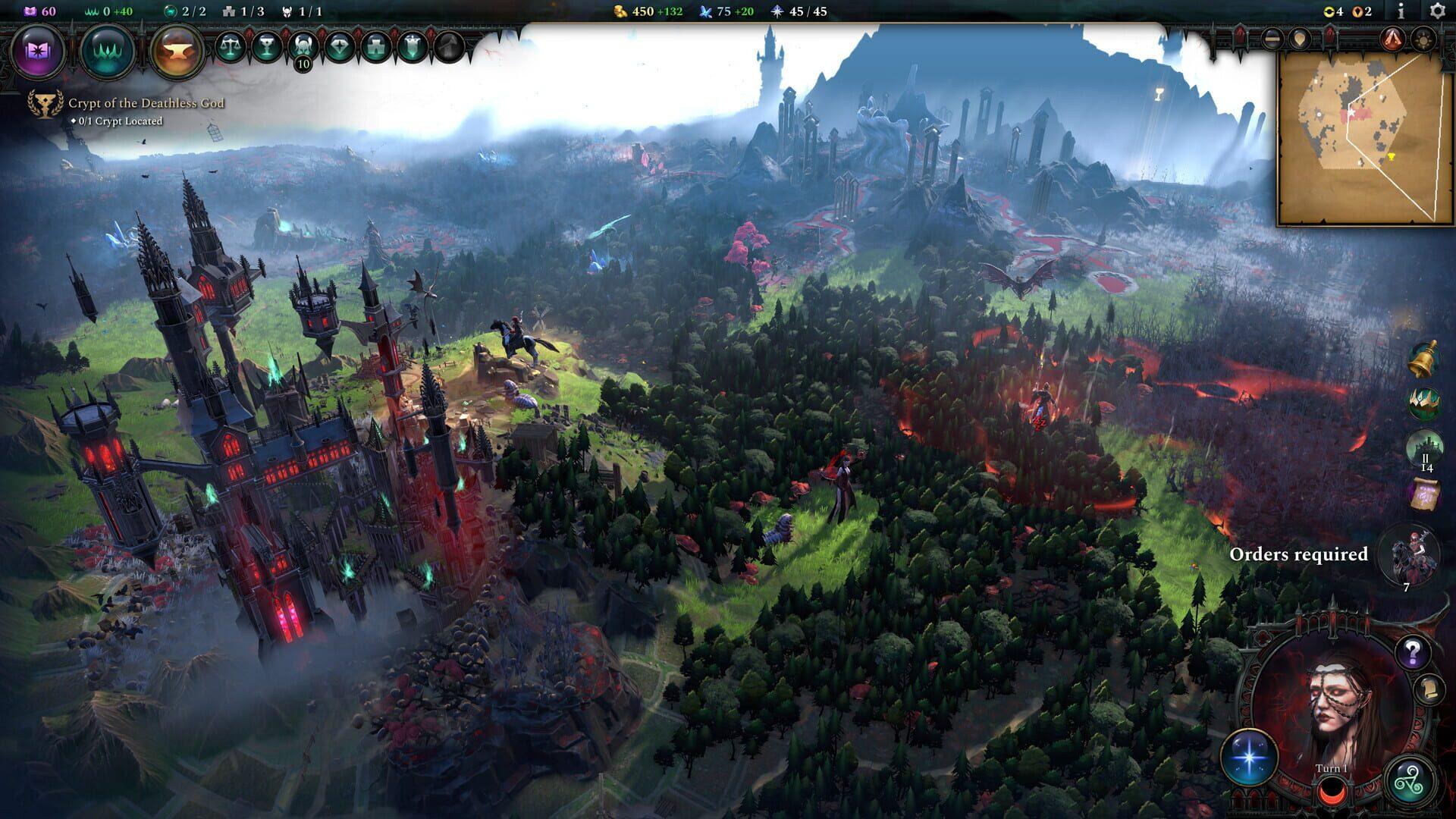 Age of Wonders 4: Thrones of Blood - akcja w grze