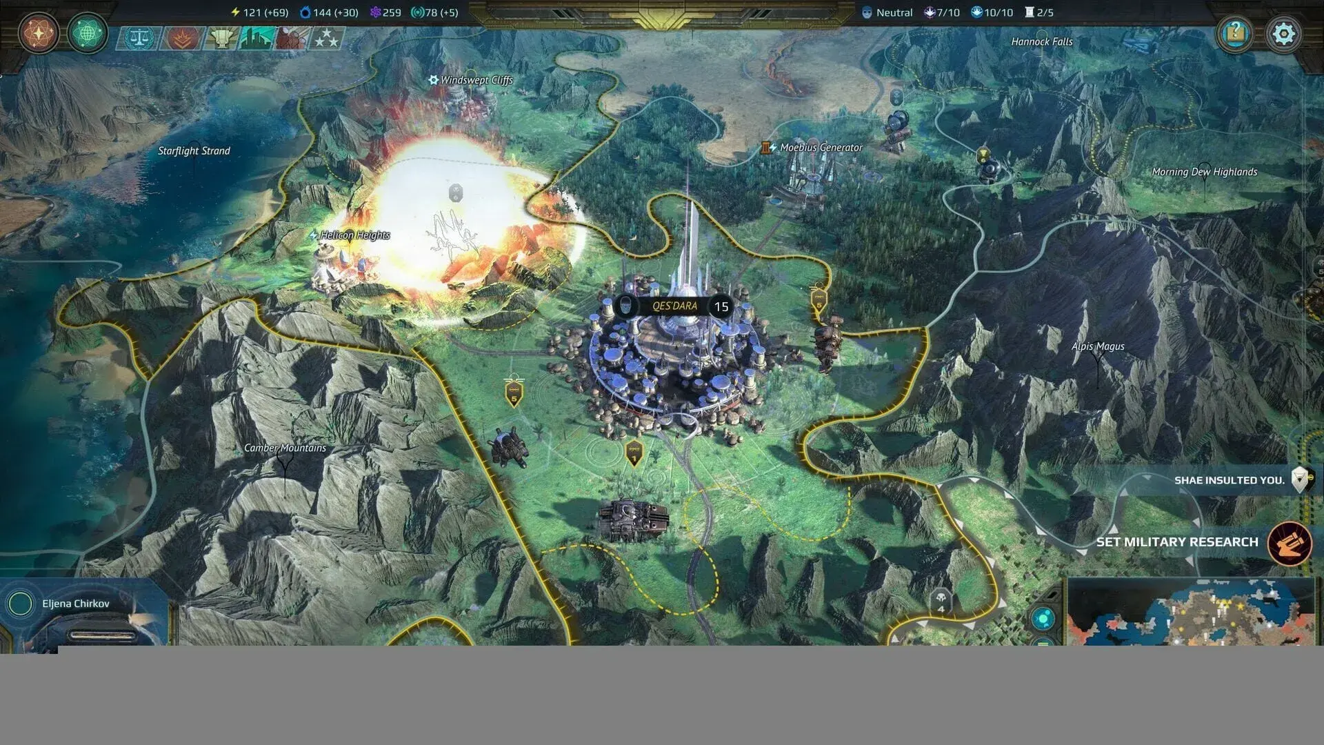Age of Wonders: Planetfall - Premium Edition - główny screenshot z gry