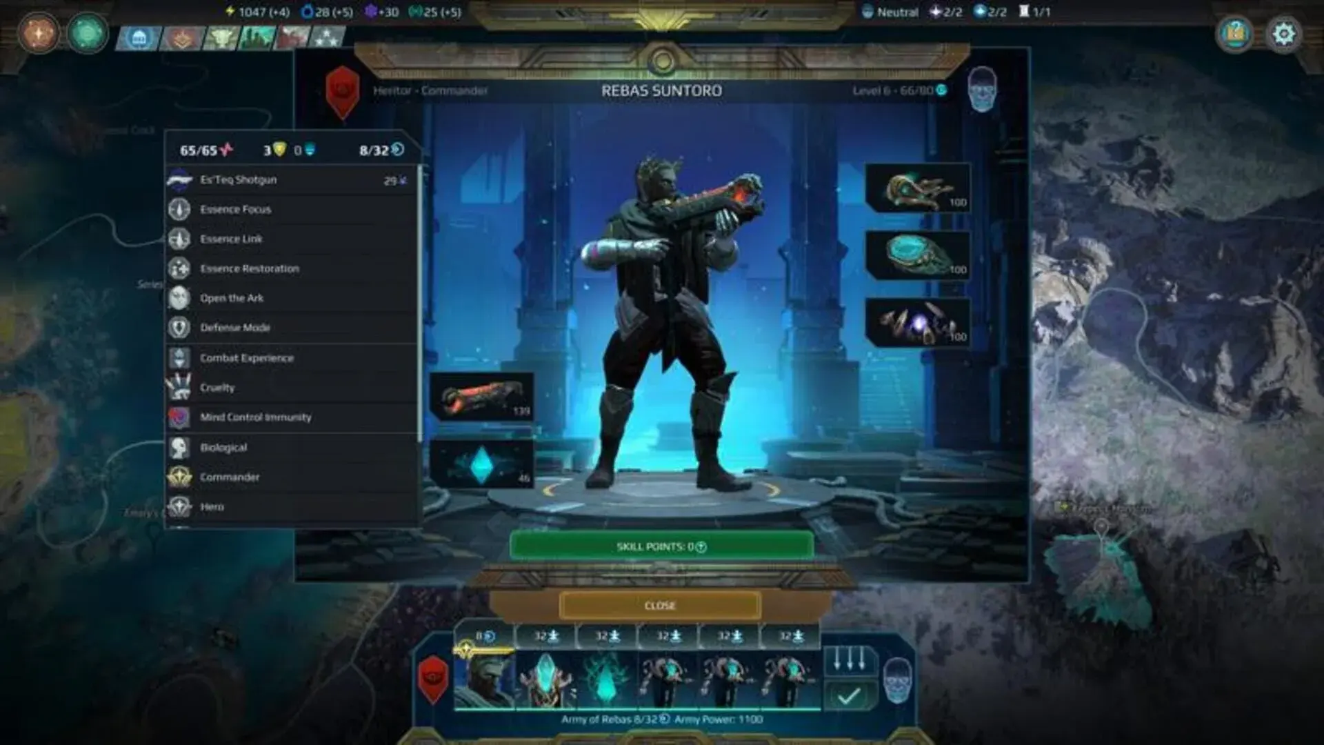 Age of Wonders: Planetfall - Revelations - główny screenshot z gry