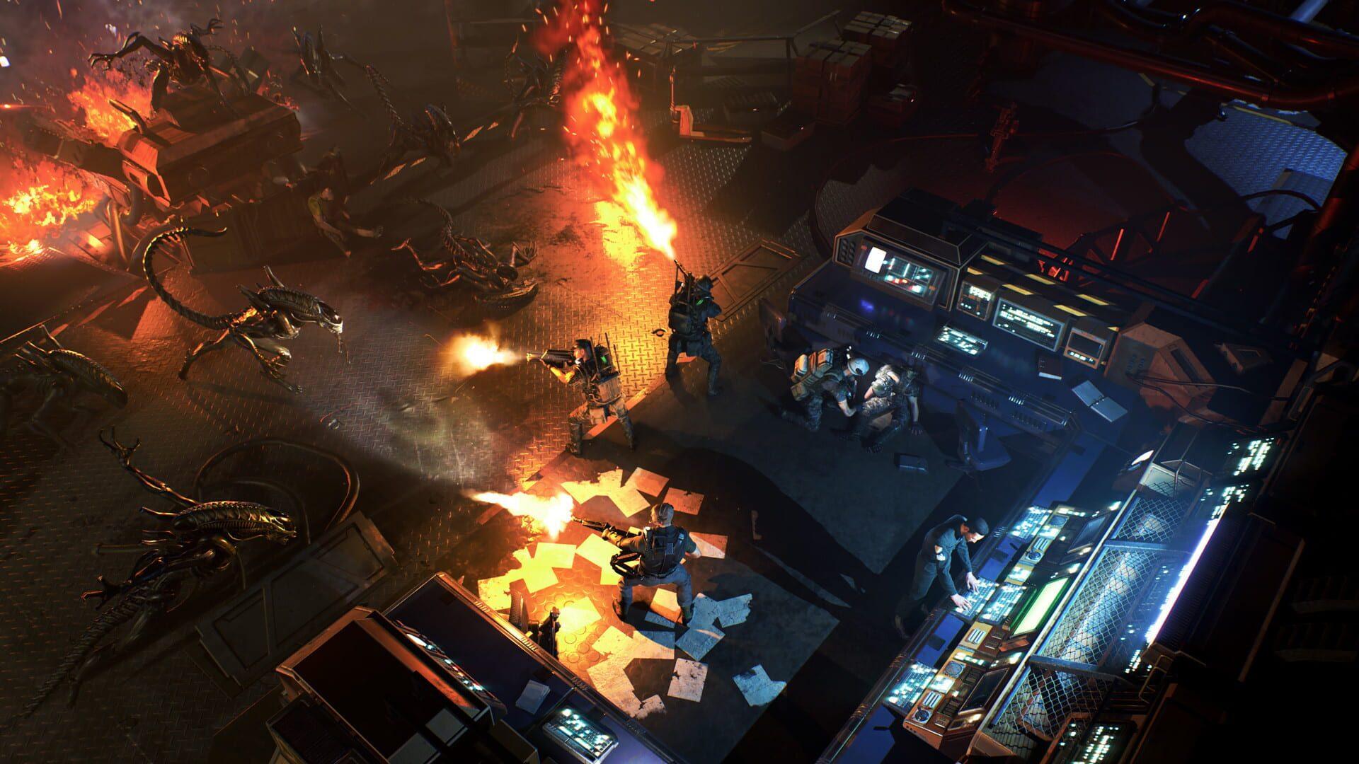 Aliens: Dark Descent - główny screenshot z gry