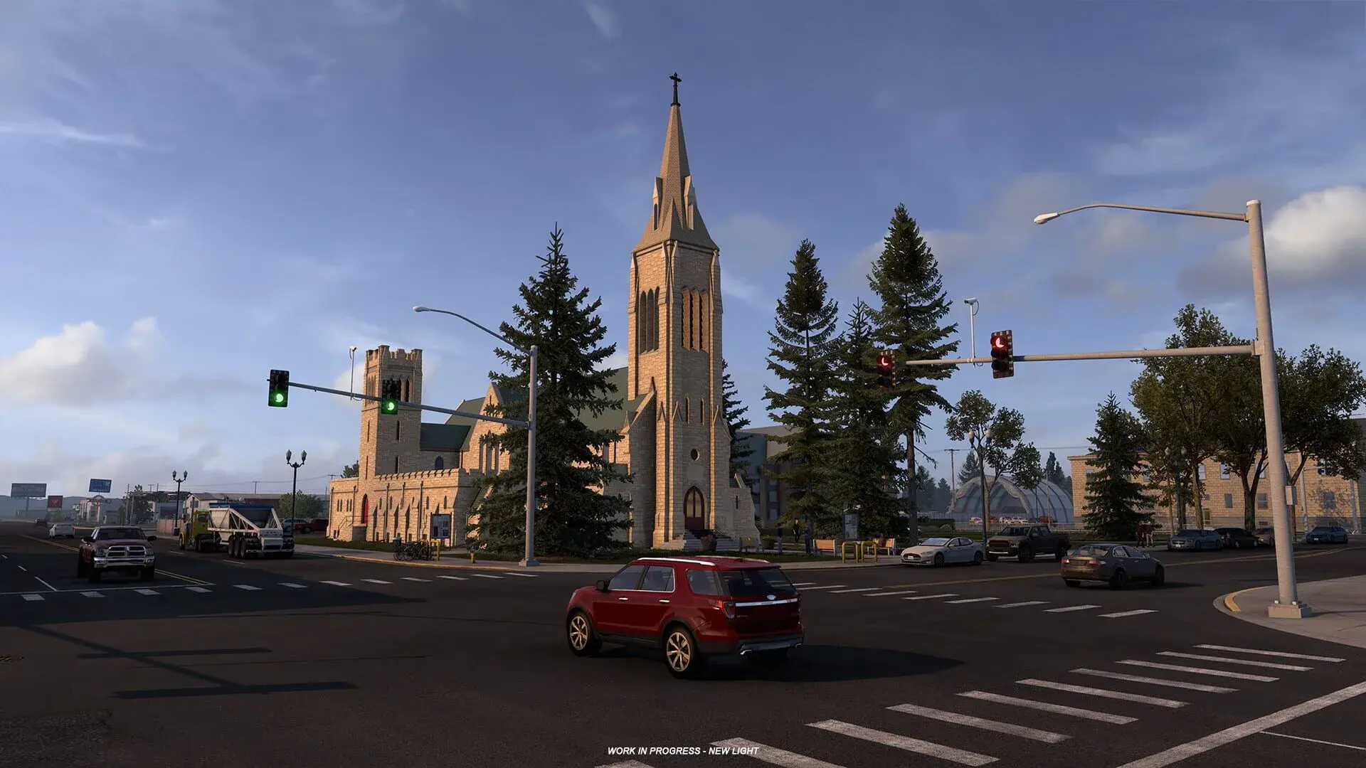 American Truck Simulator: Wyoming - świat gry, lokacja