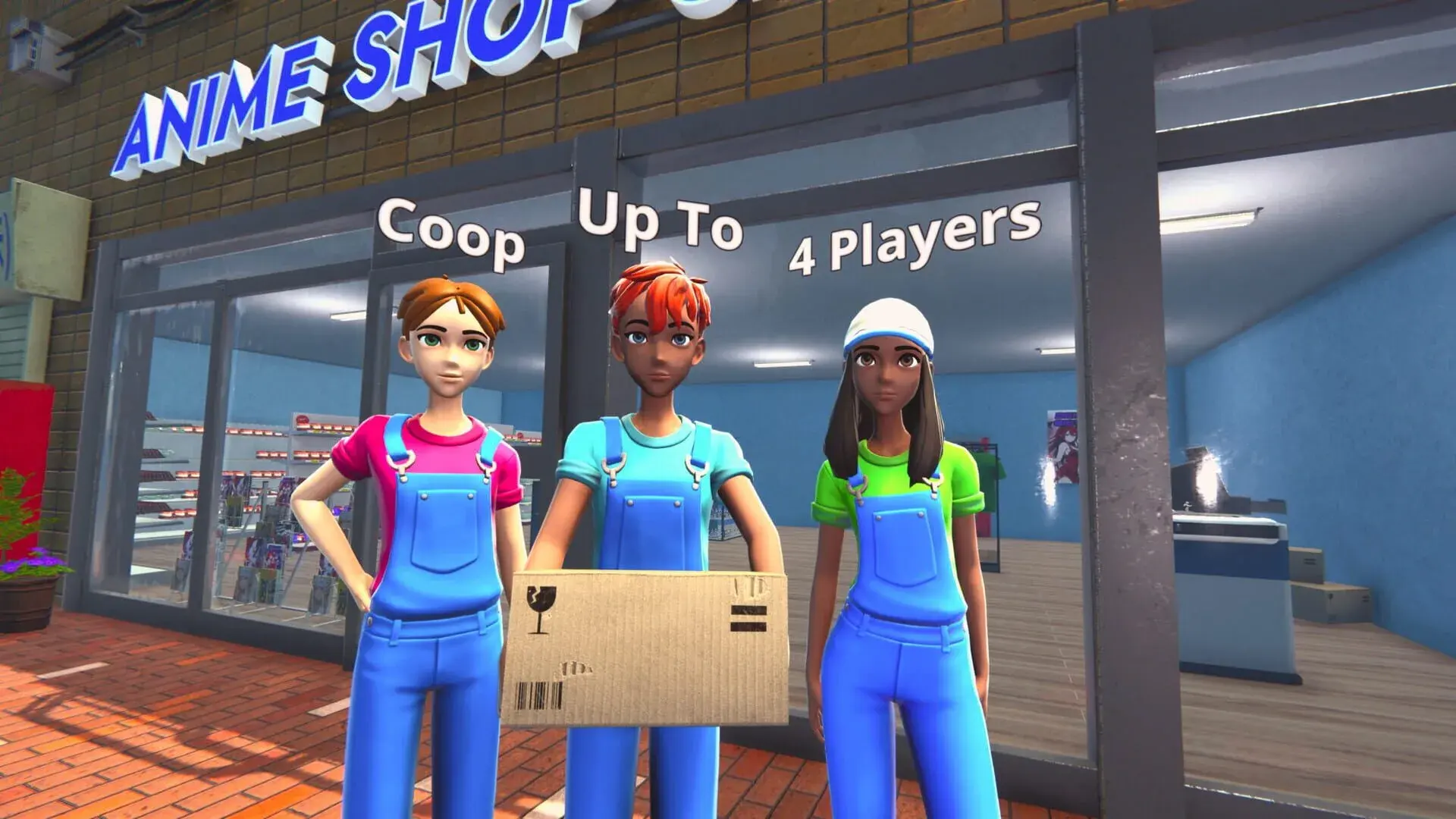 Anime Shop Simulator - świat gry, lokacja