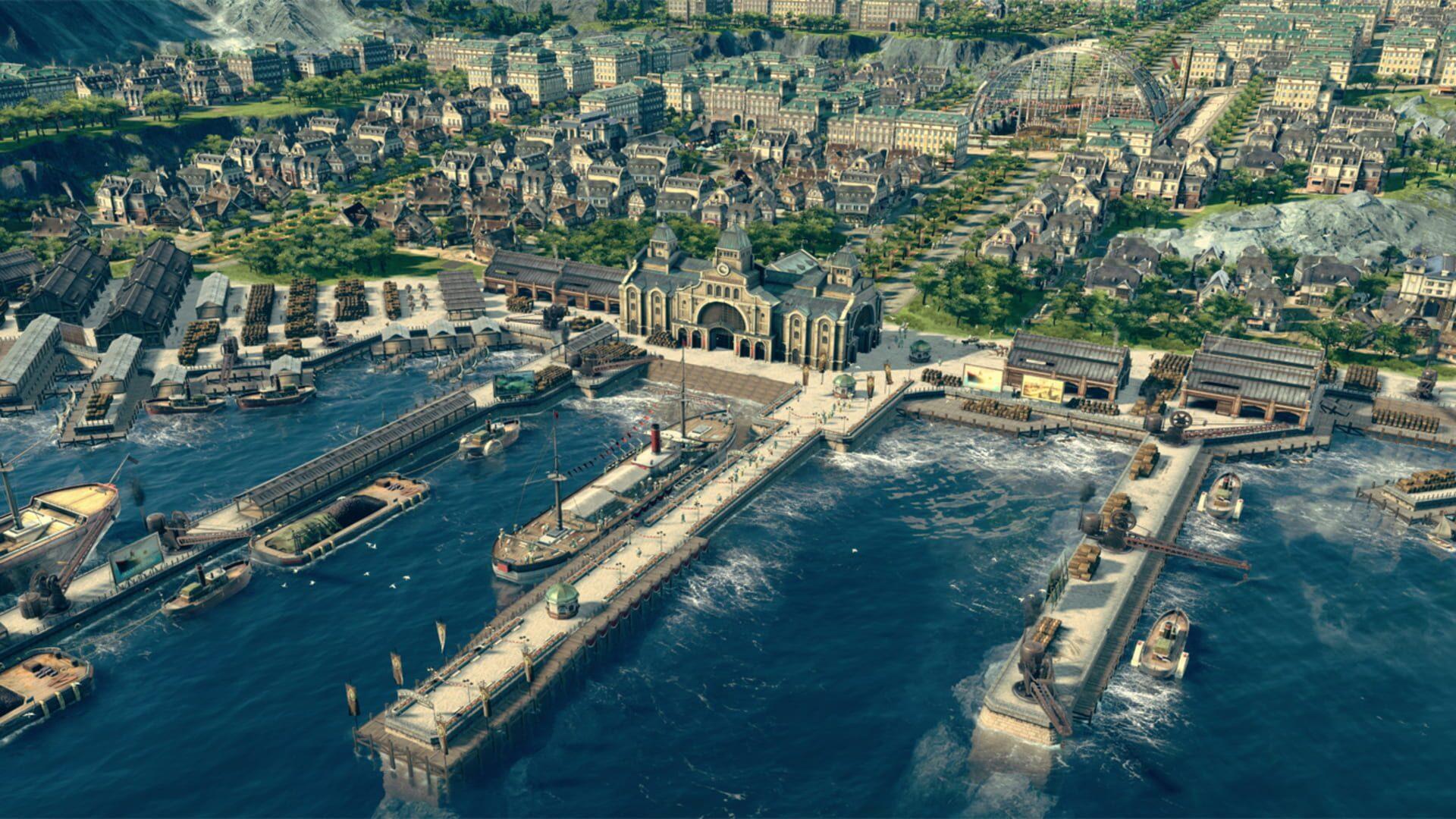 Anno 1800 - główny screenshot z gry