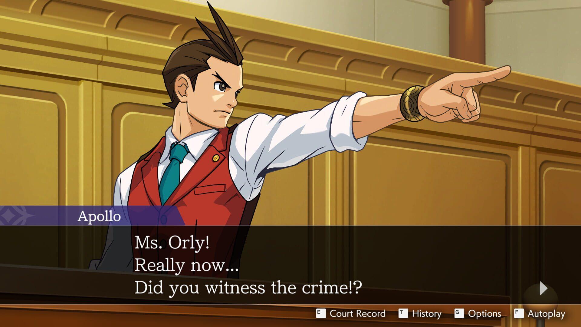 Apollo Justice: Ace Attorney Trilogy - świat gry, lokacja