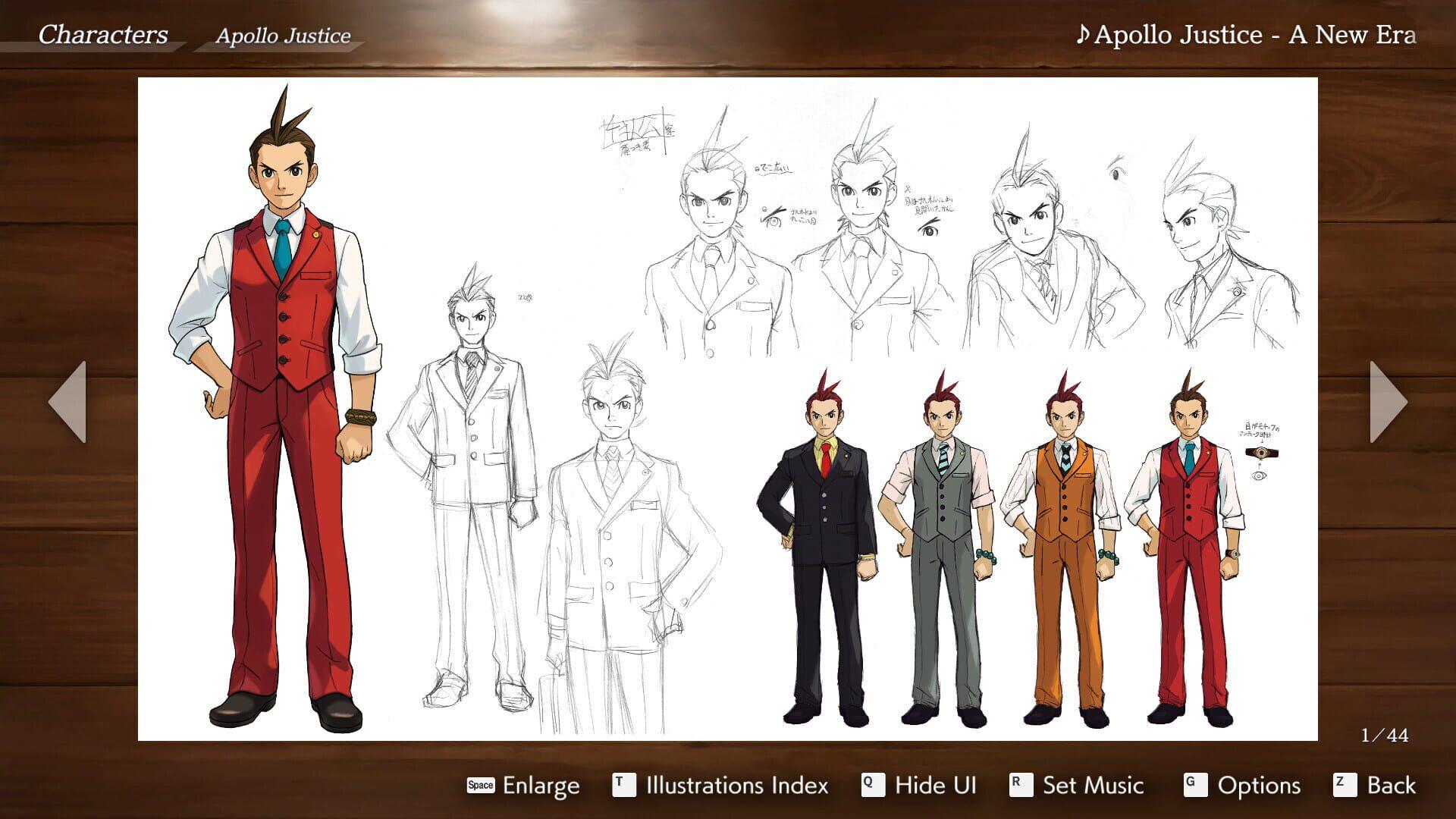 Apollo Justice: Ace Attorney Trilogy - obrazek z gry