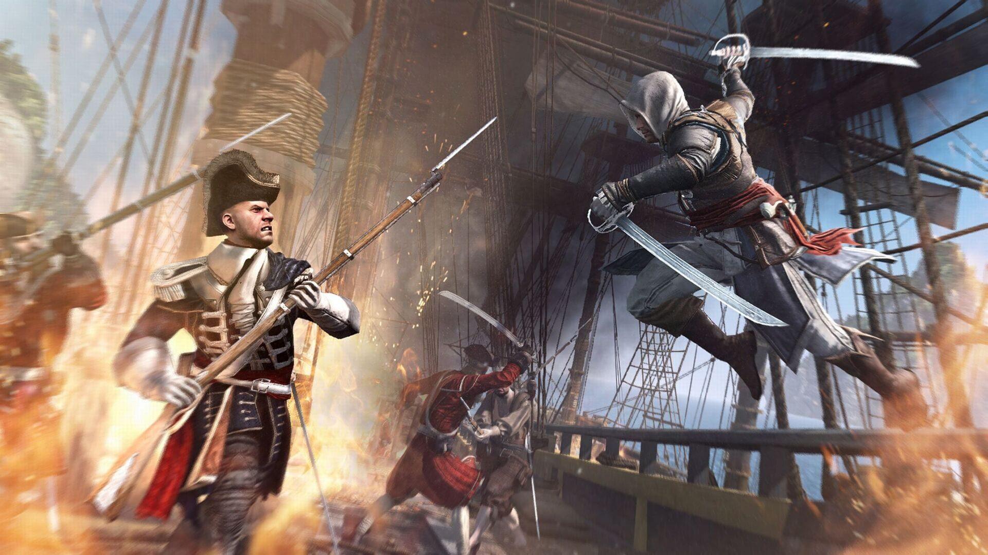 Assassin's Creed IV Black Flag - akcja w grze