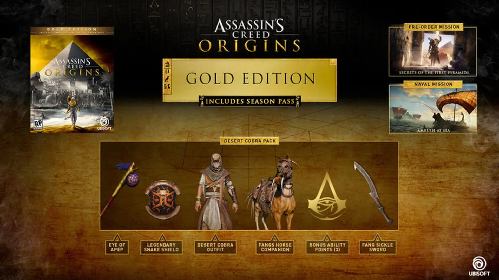 Assassin's Creed: Origins - Gold Edition (Xbox Series & PC) - główny screenshot z gry