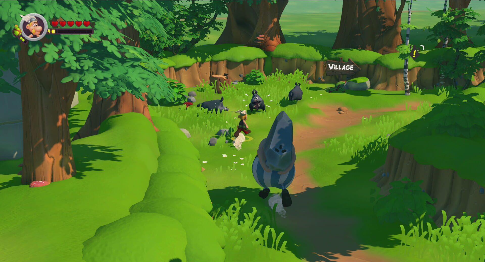 Asterix & Obelix XXL 3: The Crystal Menhir - główny screenshot z gry