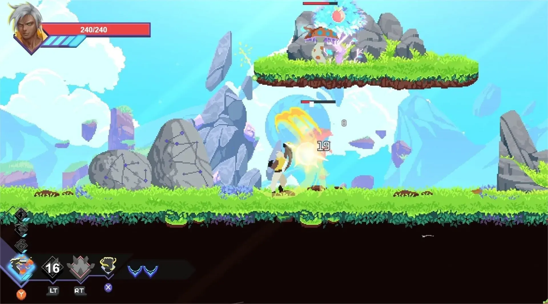 Astral Ascent - gameplay screenshot