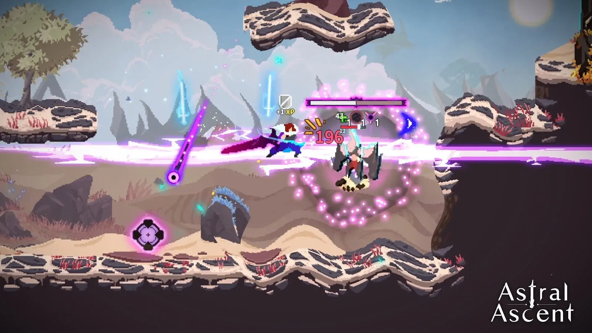 Astral Ascent: Yamat - The Breach Traveler - akcja w grze