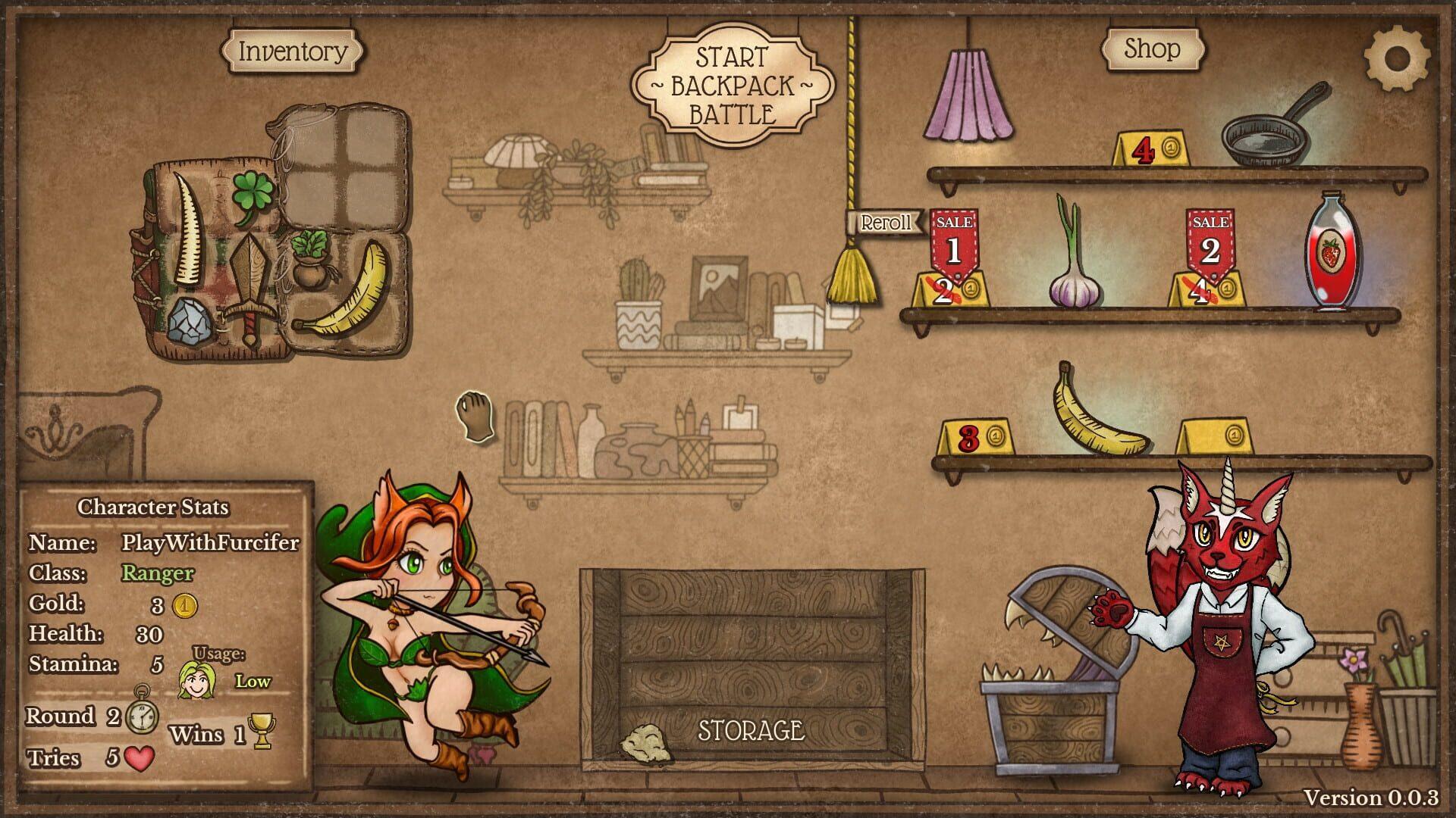 Backpack Battles - gameplay screenshot