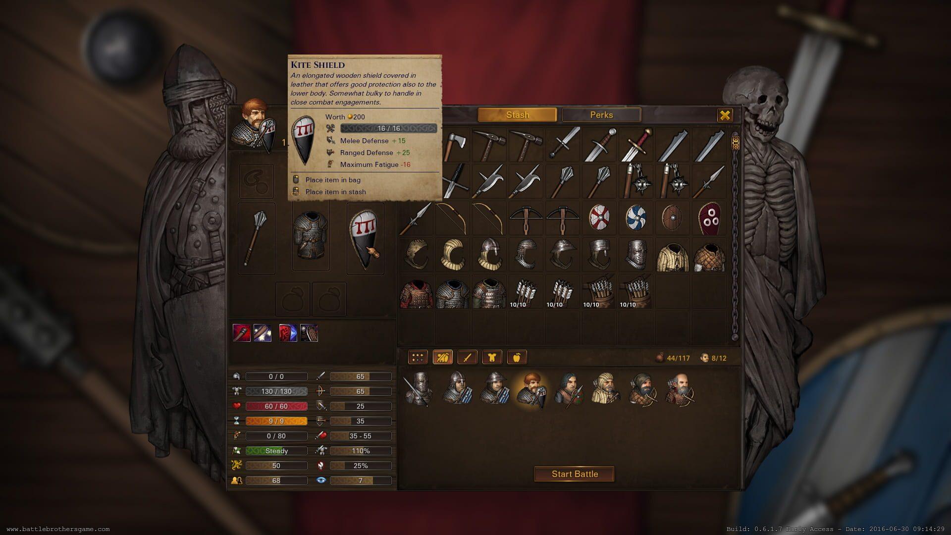 Battle Brothers - główny screenshot z gry