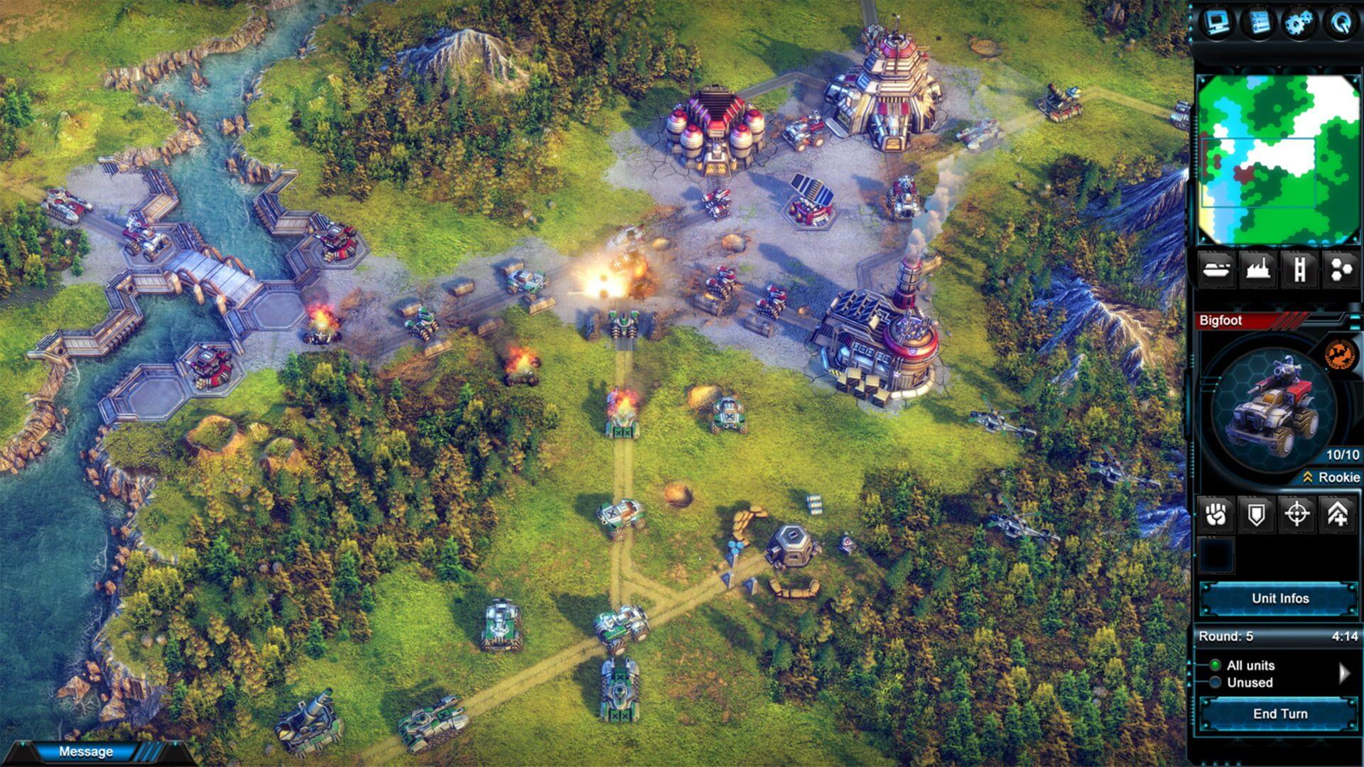 Battle Worlds: Kronos - gameplay screenshot