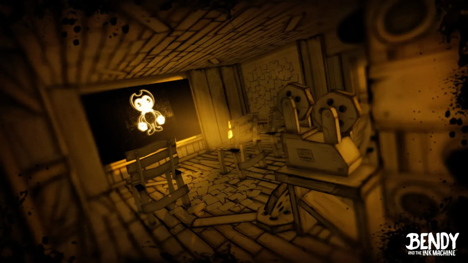 Bendy and the Ink Machine - główny screenshot z gry